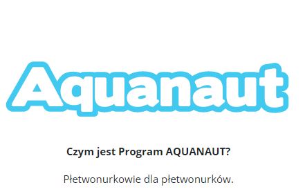 Programu Aquanaut  - cel programu portalu diveTarget.com 